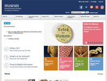Tablet Screenshot of museum.ie