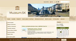 Desktop Screenshot of museum.sk